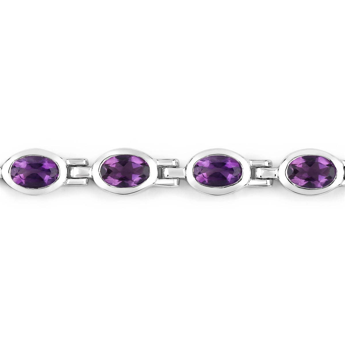 Armband Sterling Silber Amethyst