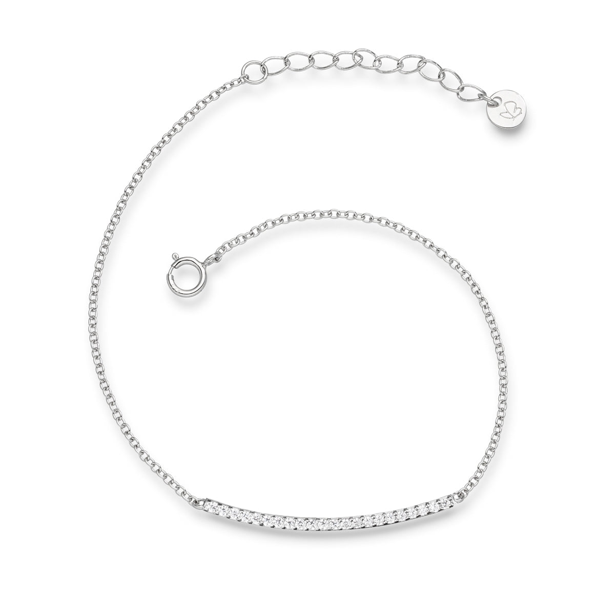 Armband Sterling Silber Zirkonia weiß