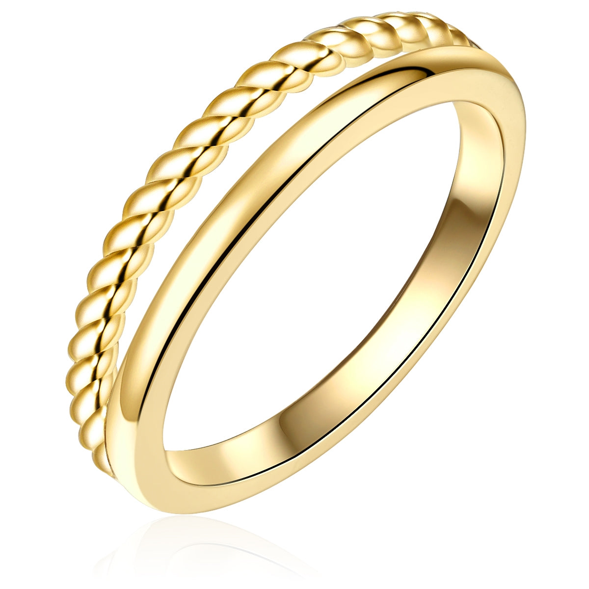 Ring Sterling Silber gelbgold