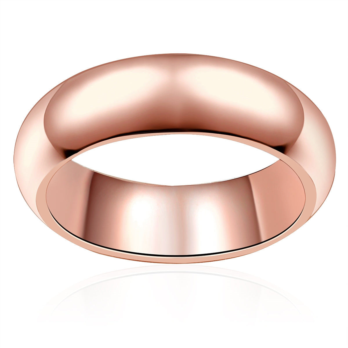 Ring Edelstahl roségold