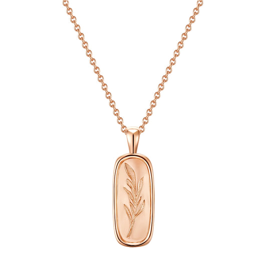 Kette mit Anhänger Sterling Silber roségold