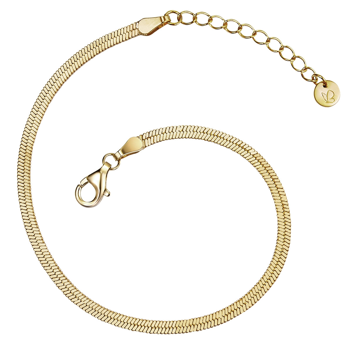 Armband Sterling Silber gelbgold