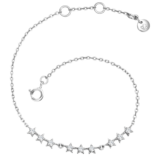 Armband Sterling Silber Zirkonia weiß