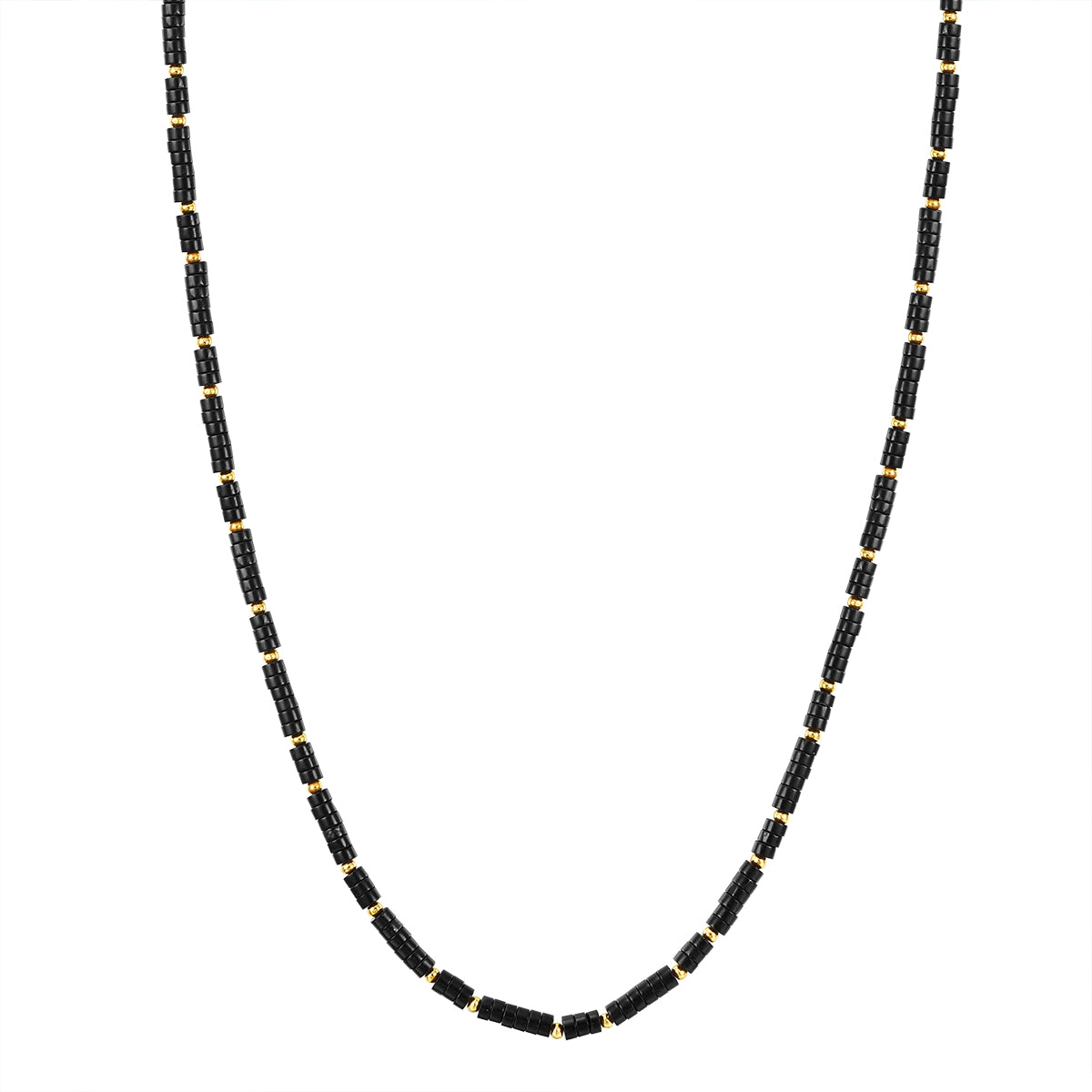 Kette gelbgold schwarz