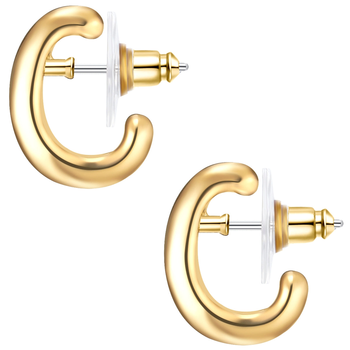 Ohrstecker gelbgold