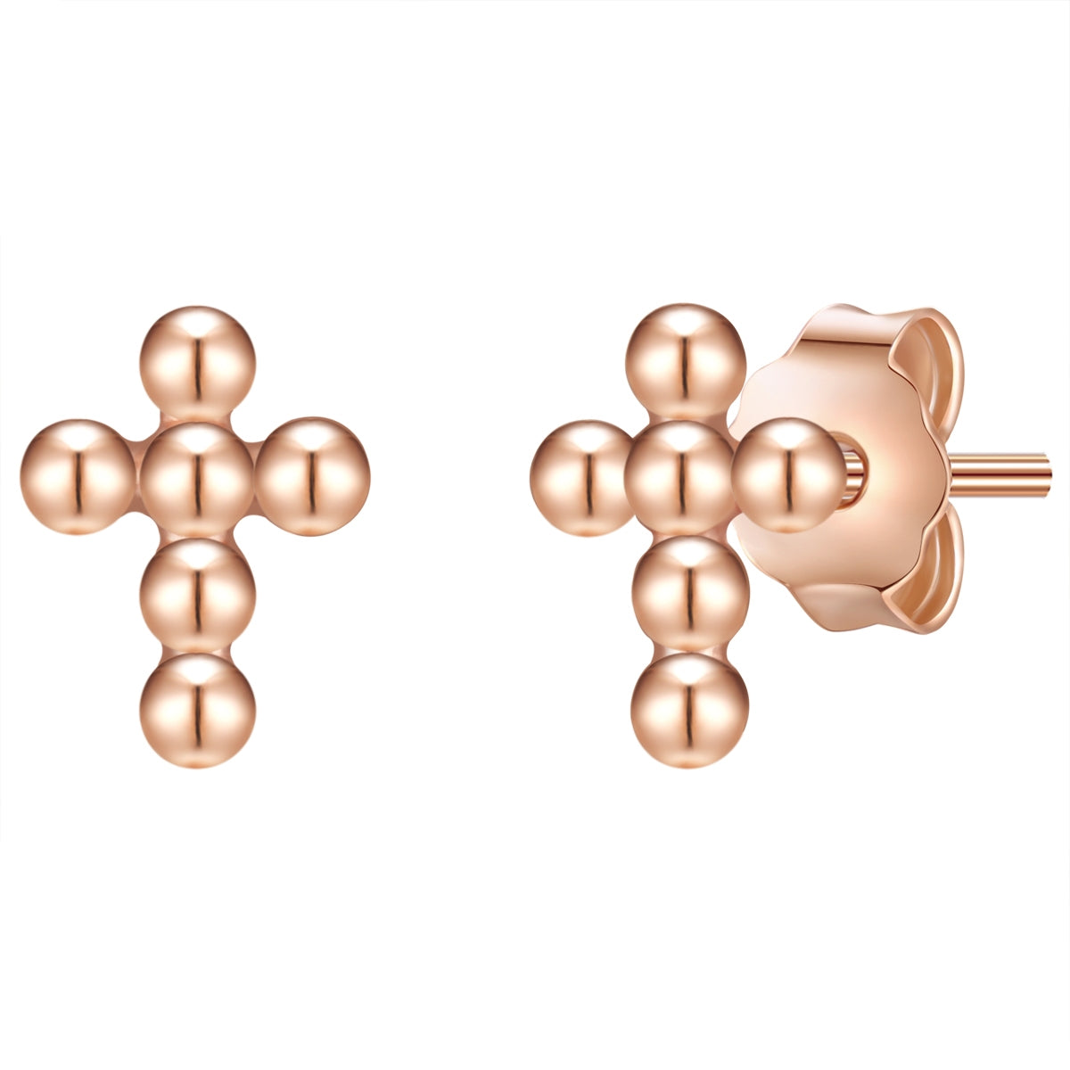 Ohrstecker Sterling Silber roségold