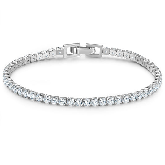 Armband Sterling Silber Zirkonia weiß